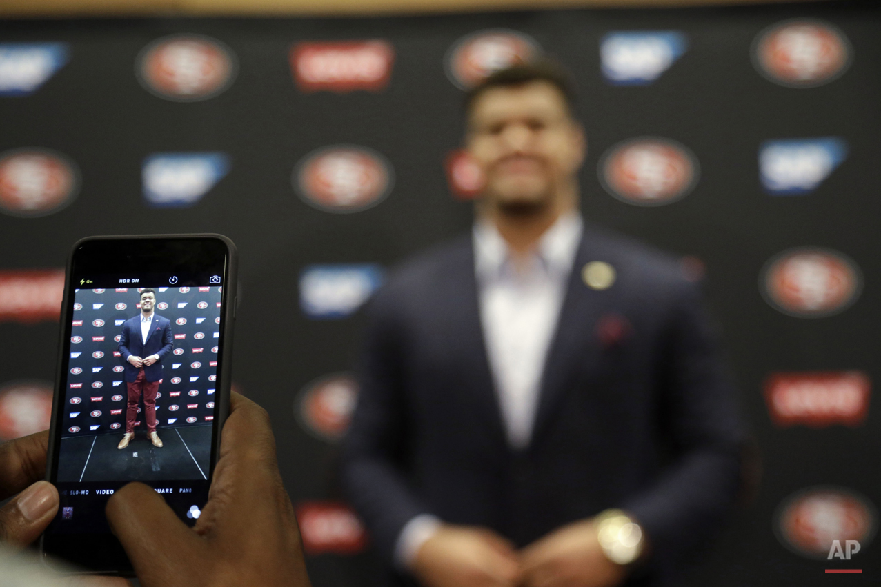 APTOPIX Draft 49ers Armstead Football