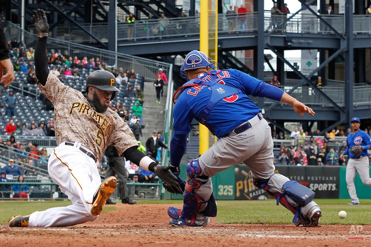APTOPIX Cubs Pirates Baseball