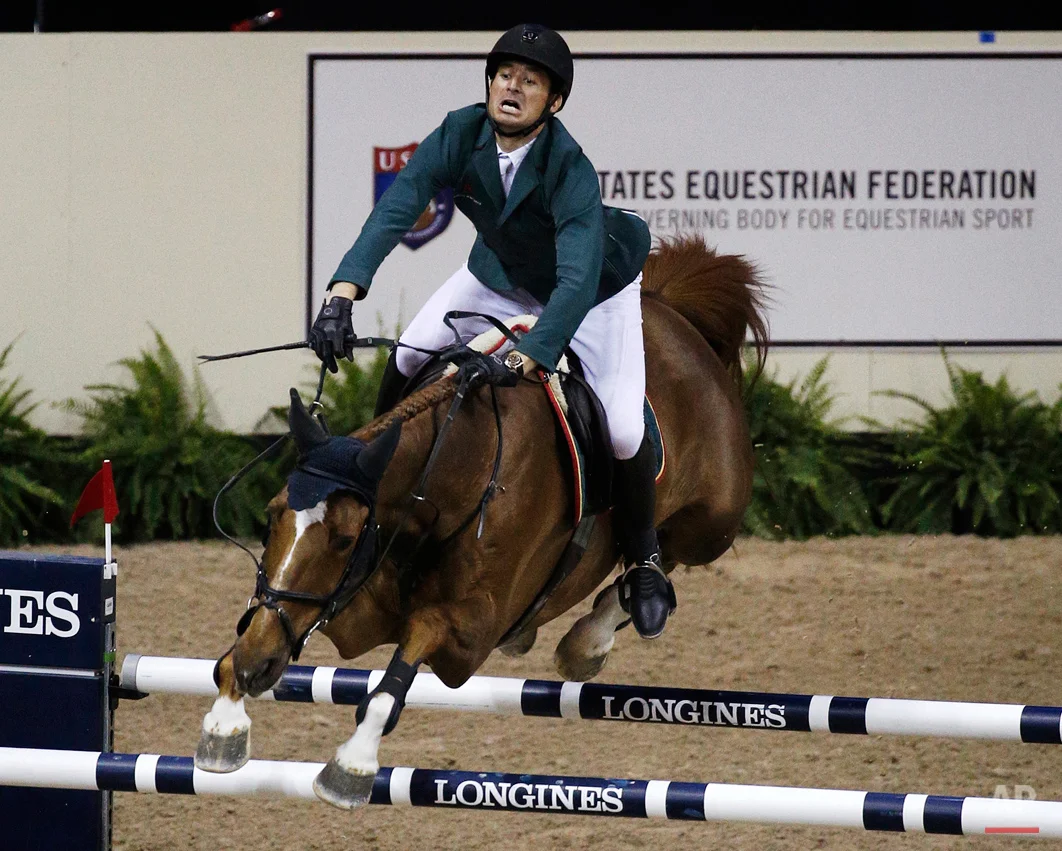 APTOPIX Equestrian World Cup