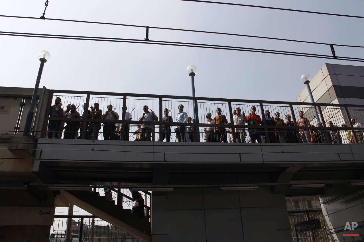 Mideast Egypt Subway Photo Essay