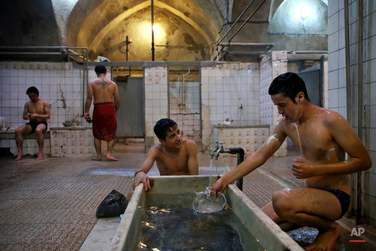 Mideast Iran Fading Bathhouses Photo Essay. 