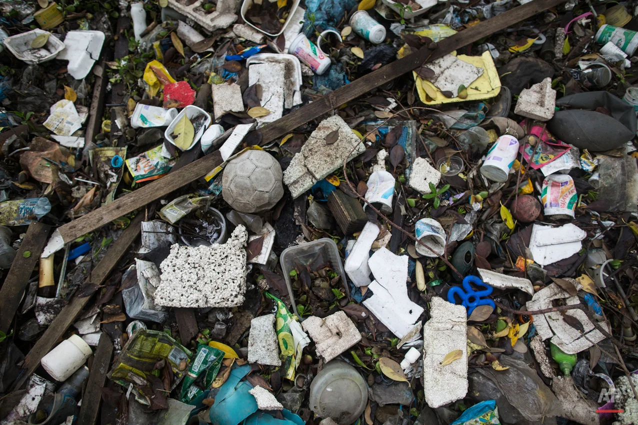 APTOPIX Brazil OLY Rio 2016 Dirty Water