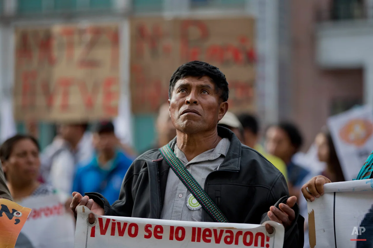 APTOPIX Mexico Missing Students
