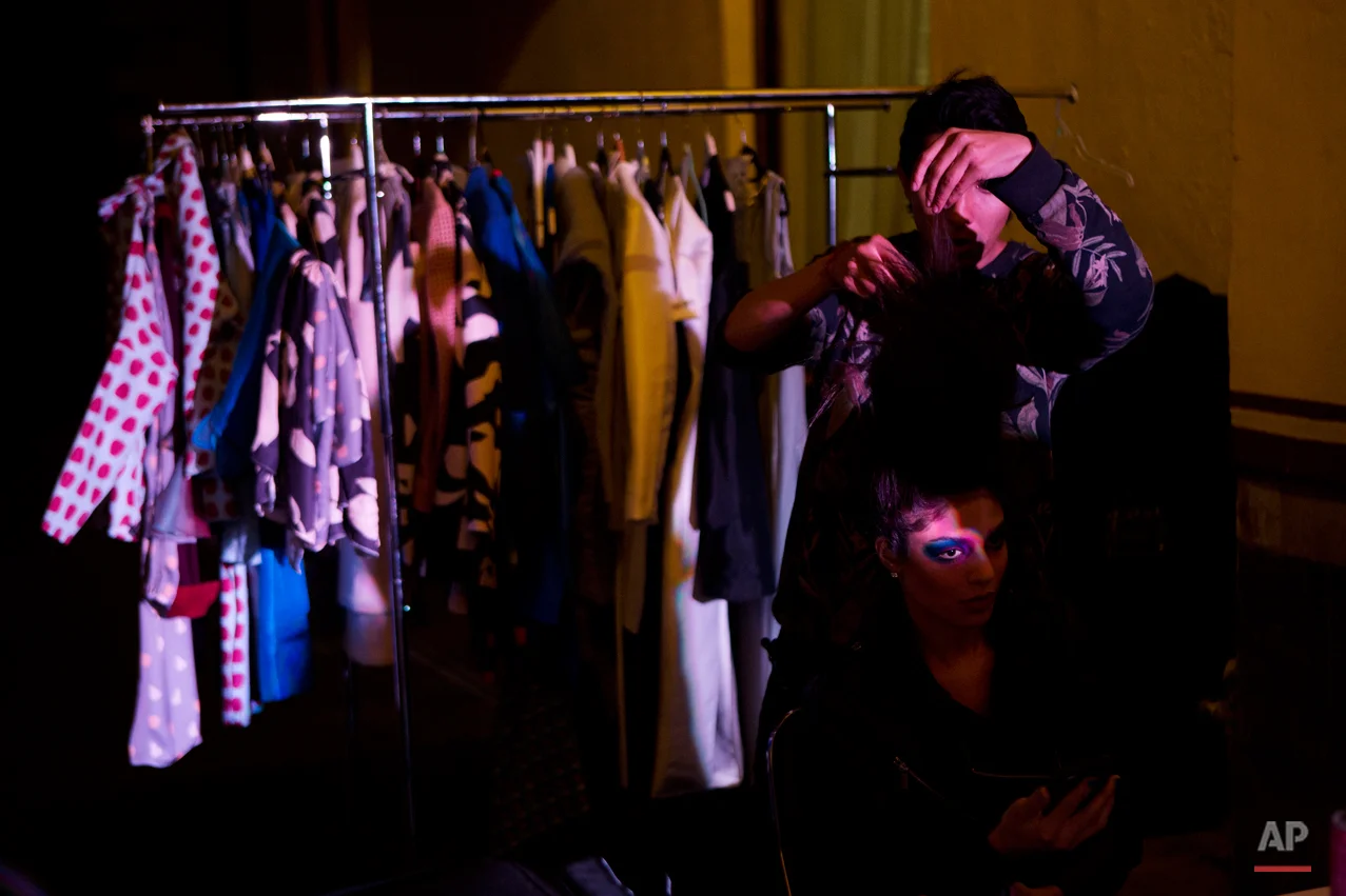 APTOPIX Mexico Fashion Lacayo