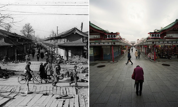 Tokyo 1945 Firebombing Then And Now Ap Photos