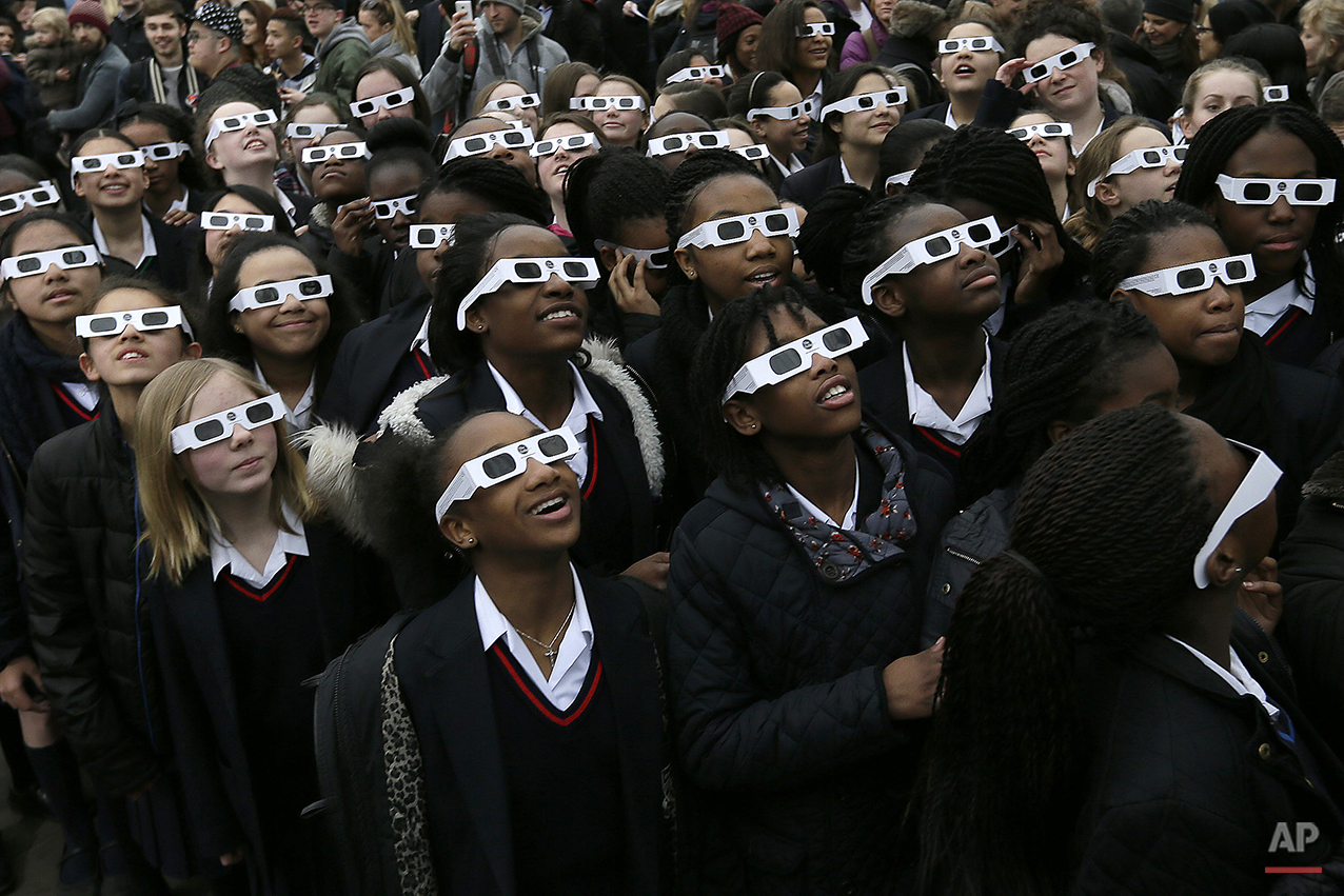 Britain Europe Solar Eclipse