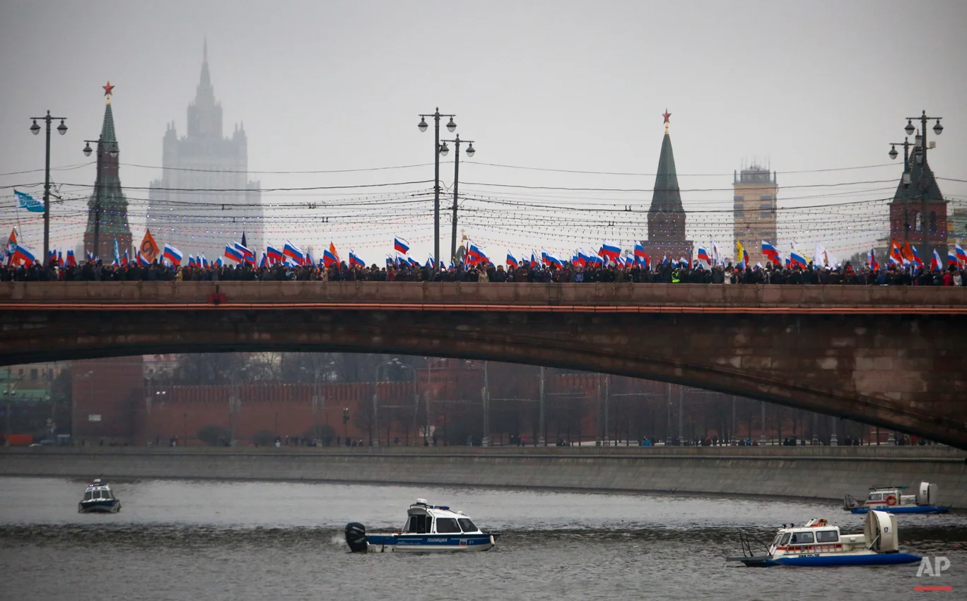 APTOPIX Russia Opposition March