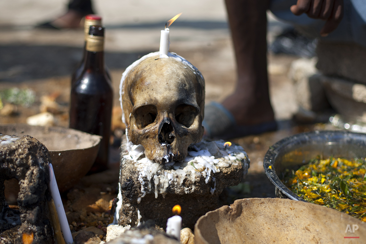 APTOPIX Haiti Day of the Dead