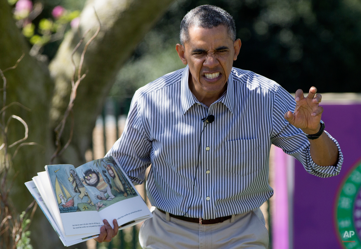 YE Obama Easter Egg Roll