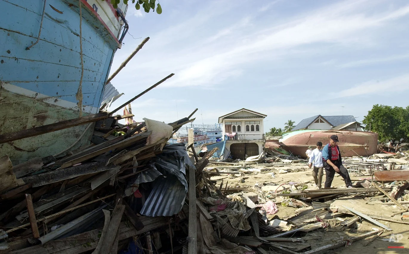 THAILAND QUAKE TIDAL WAVE