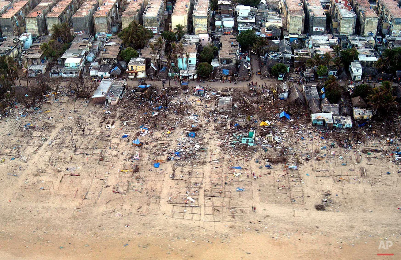 INDIA QUAKE TIDAL WAVE