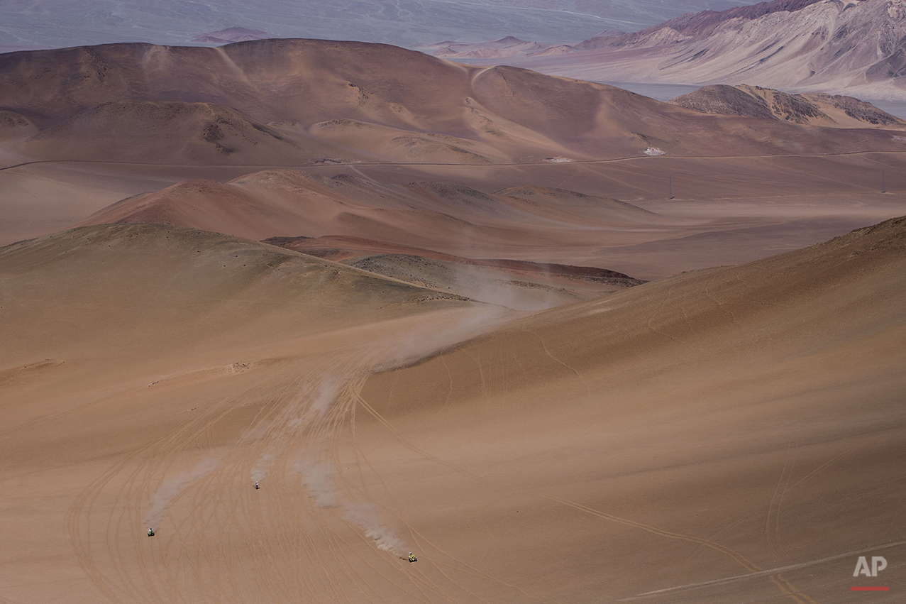 APTOPIX Argentina Dakar Rally