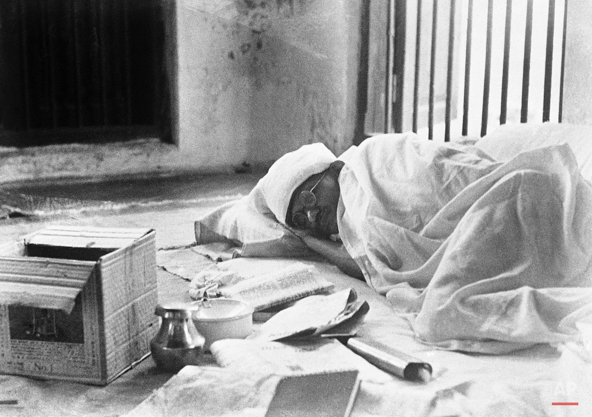 Mahatma Gandhi Sleep