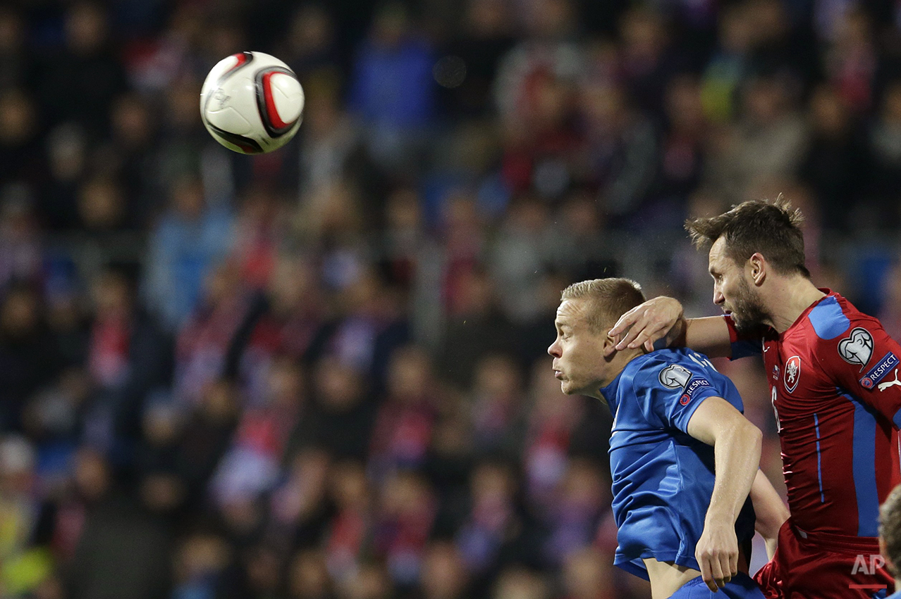 APTOPIX Czech Republic Iceland Euro Soccer