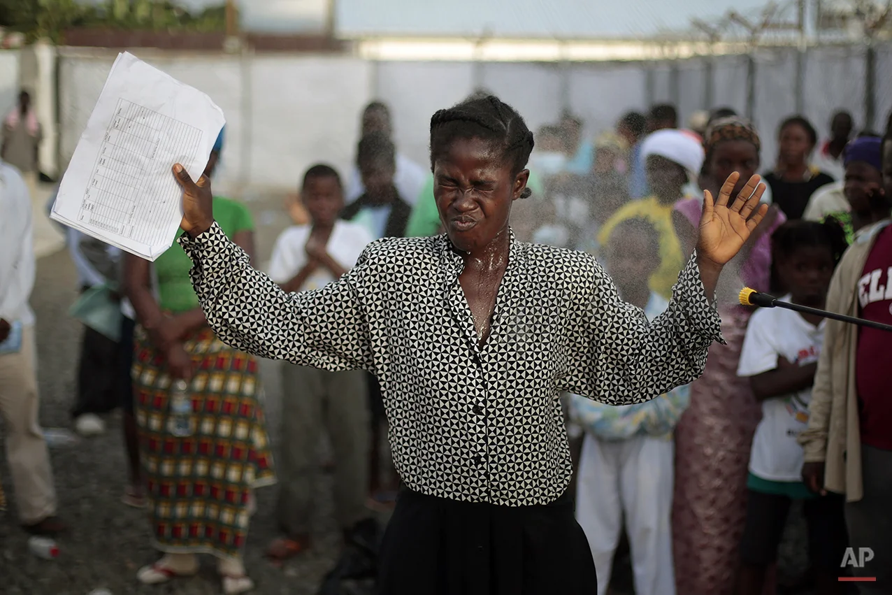 APTOPIX Liberia Ebola
