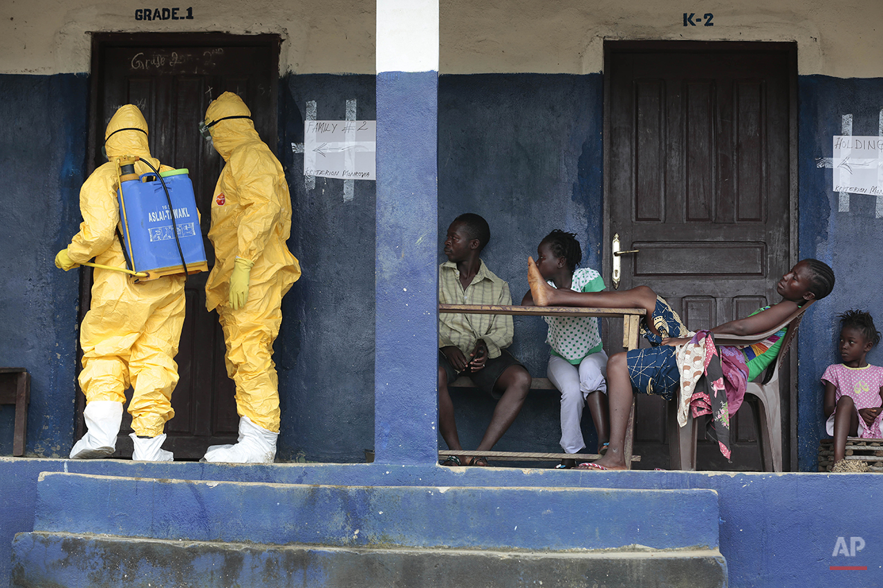 APTOPIX Liberia Ebola