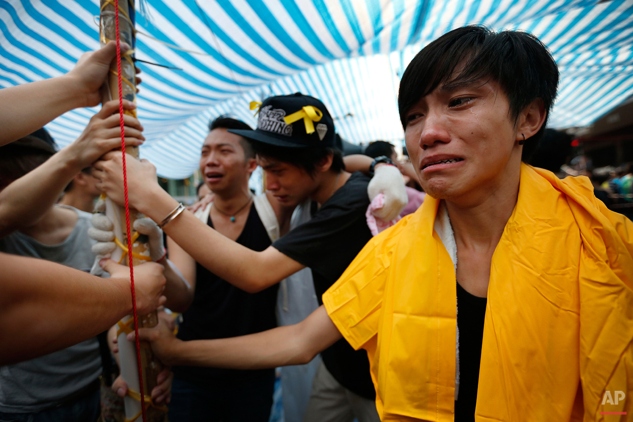 APTOPIX Hong Kong Democracy Protest