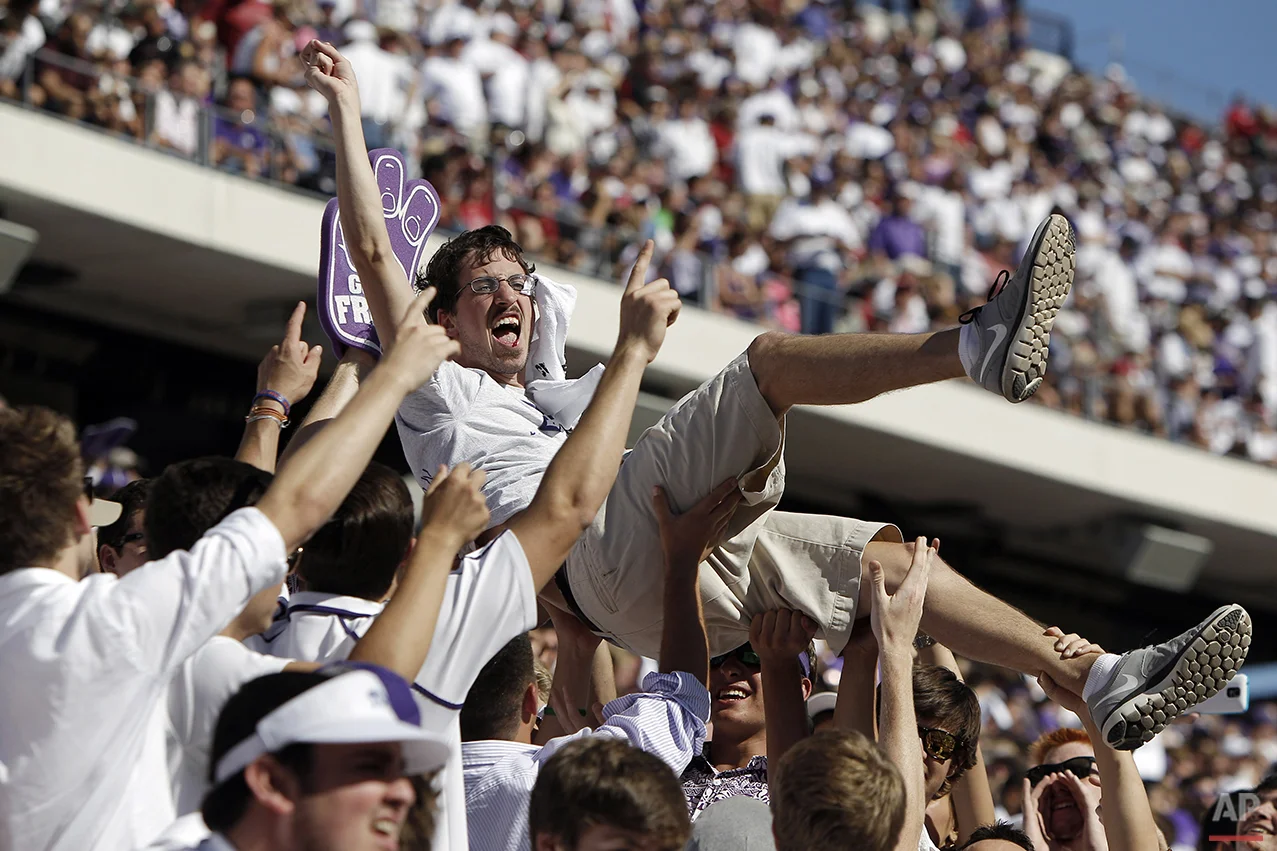 APTOPIX Oklahoma TCU Football
