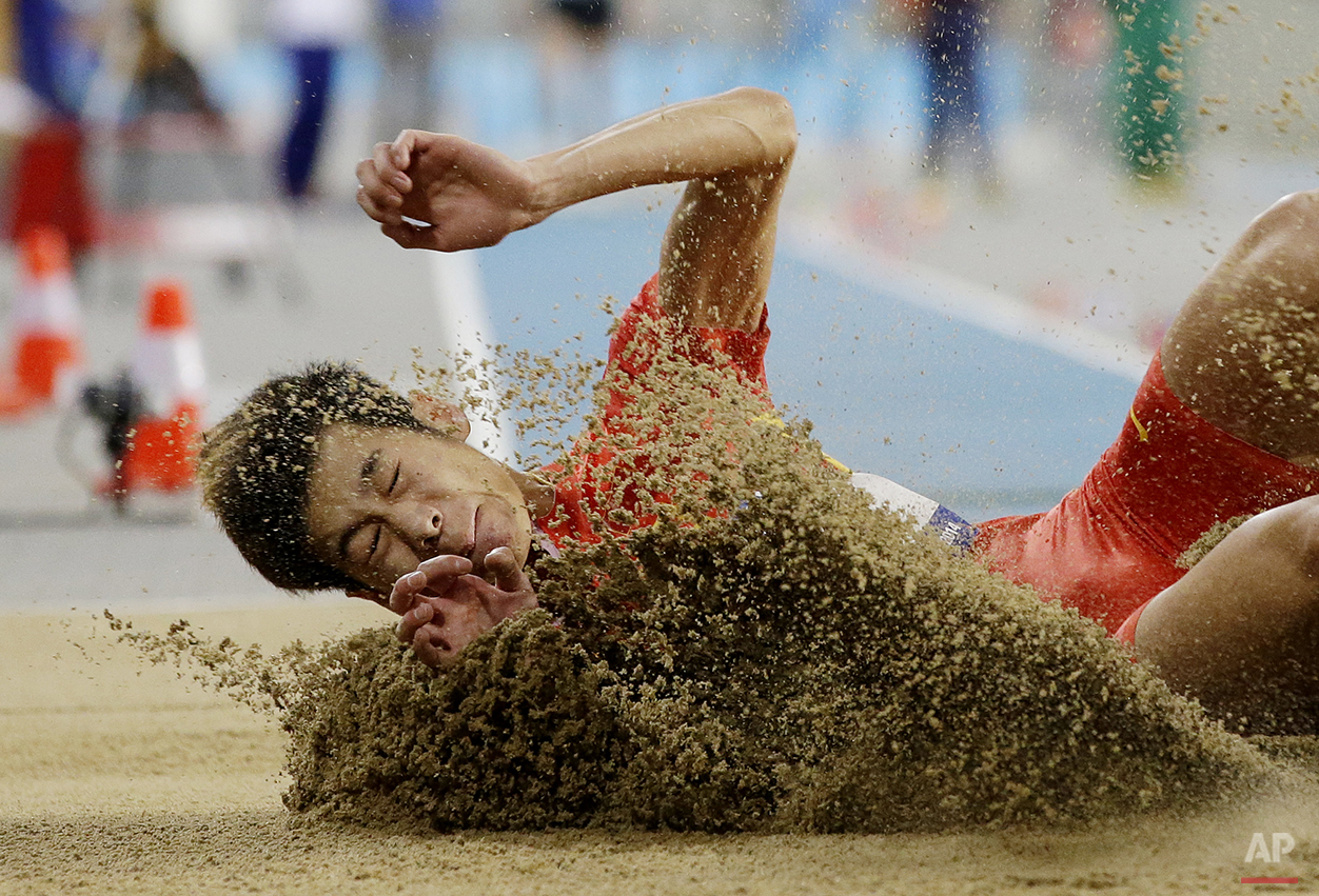 APTOPIX South Korea Asian Games Athletics