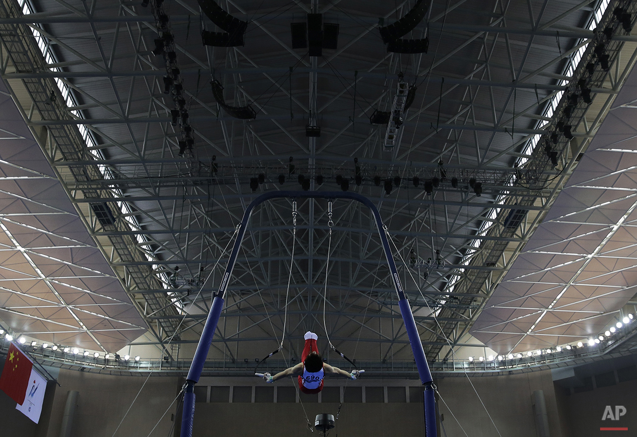 APTOPIX China Gymnastics Worlds