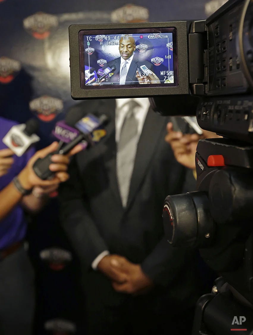 APTOPIX NBA Media Day Pelicans
