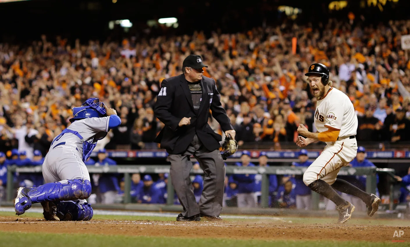 APTOPIX World Series Royals Giants Baseball