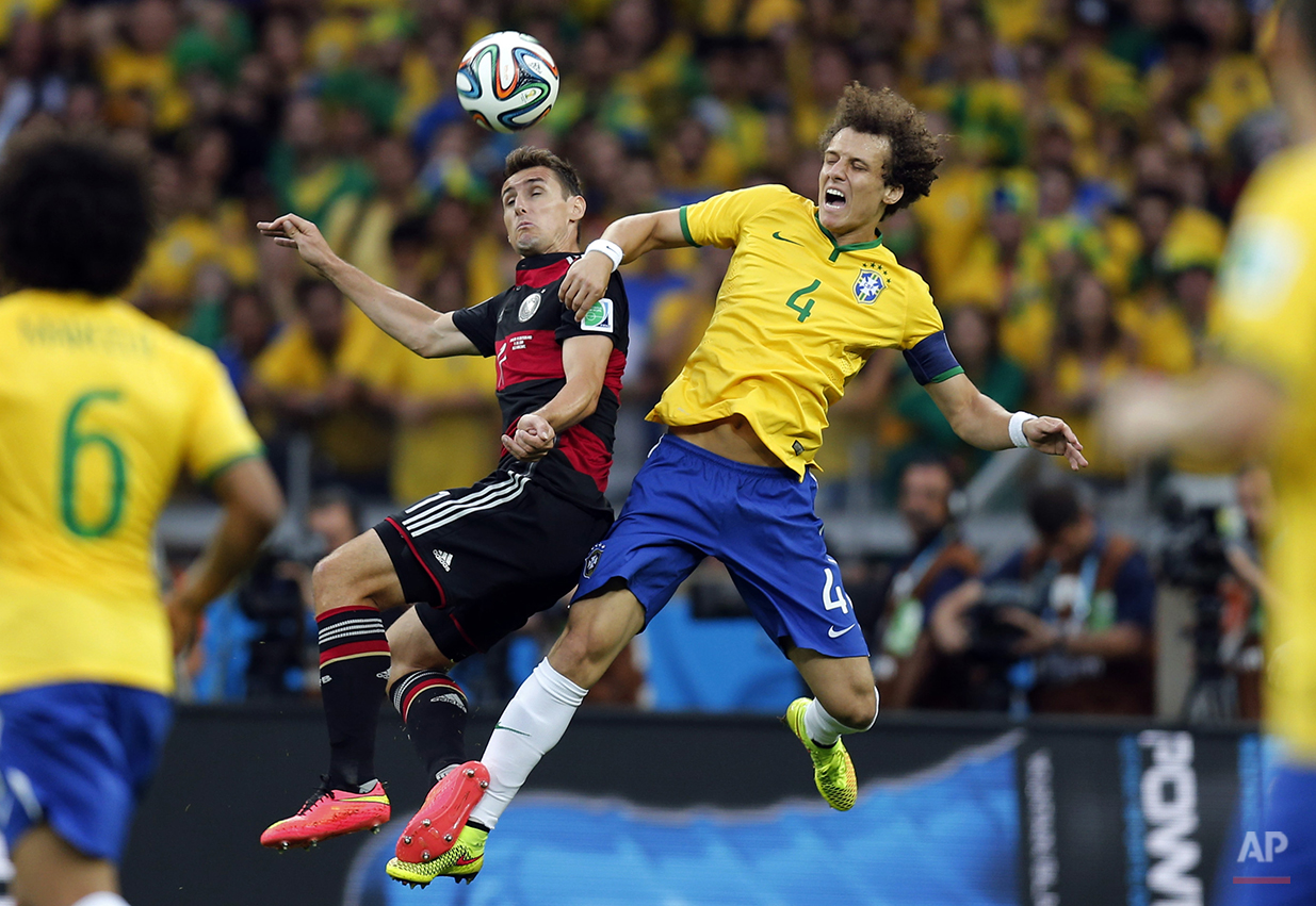 Game Day Brazil vs. Germany — AP Photos