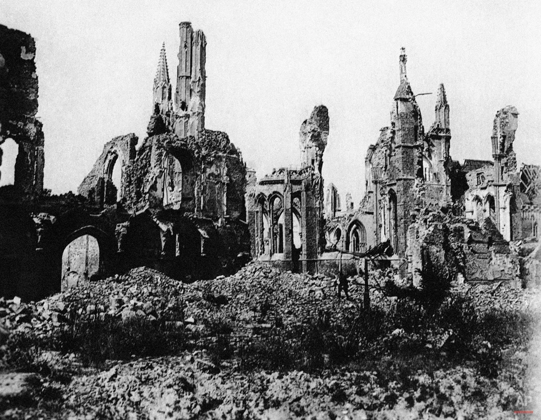 WWI Belgium, destruction