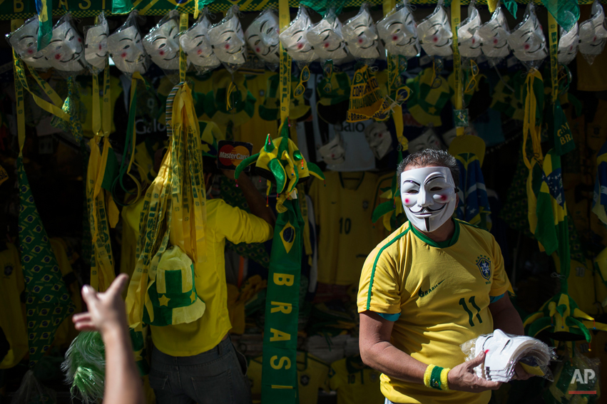 APTOPIX Brazil Confed Cup Protests