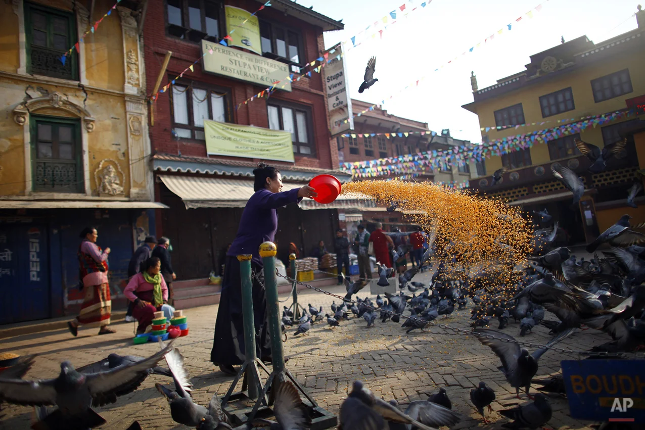 APTOPIX Nepal Daily Life