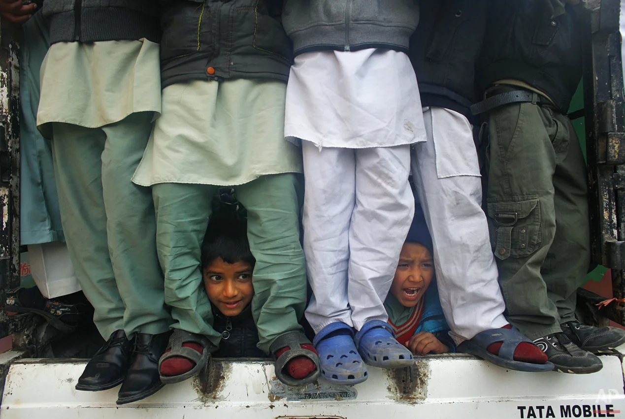 APTOPIX Nepal Muslim Festival
