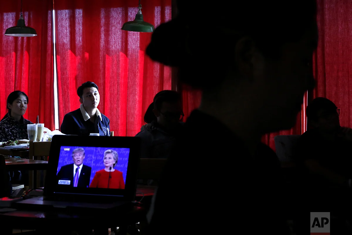 China US Campaign 2016 Debate World Reactions