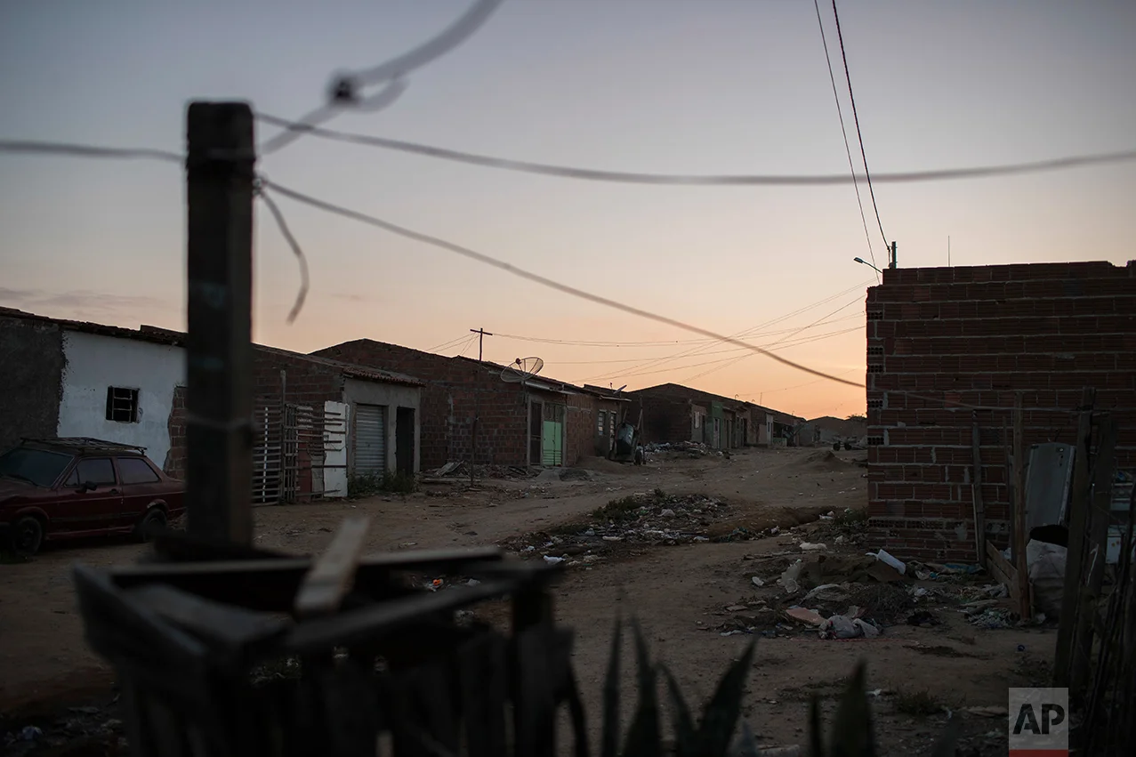 In this Sept. 27, 2016 photo, the sun rises in Santa Cruz do Capibaribe, where many cases of Zika were reported in Pernambuco state, Brazil. As they reach their first birthdays, babies stricken by Zika in Brazil are developing a host of health problems. The disease is mainly transmitted by mosquito and was not known to cause birth defects until a large outbreak swept through northeastern states in Latin America’s largest nation. (AP Photo/Felipe Dana)