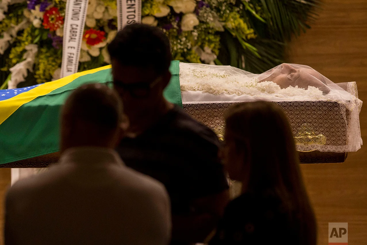 Brazil Obit Carlos Alberto