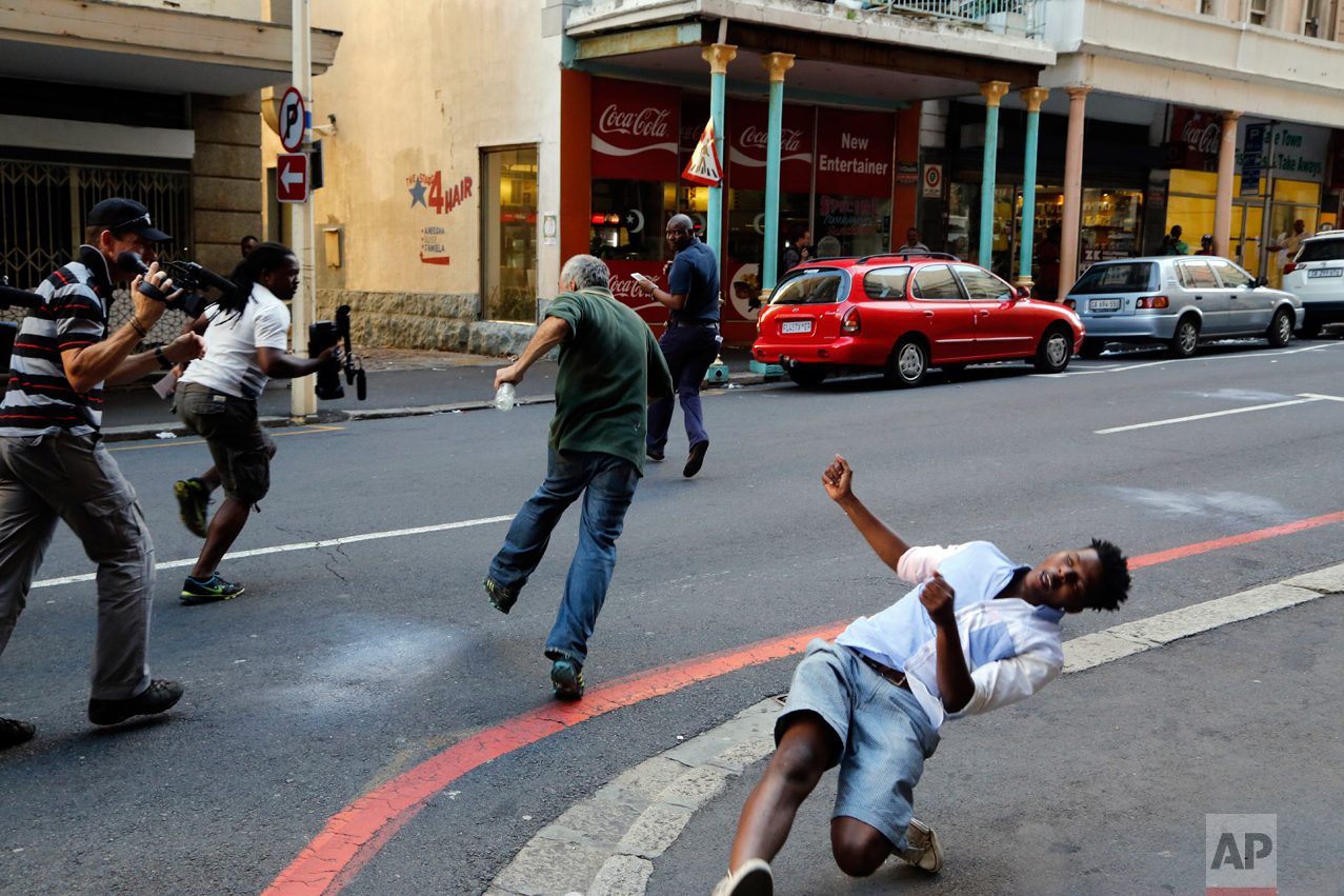 South Africa University Protests