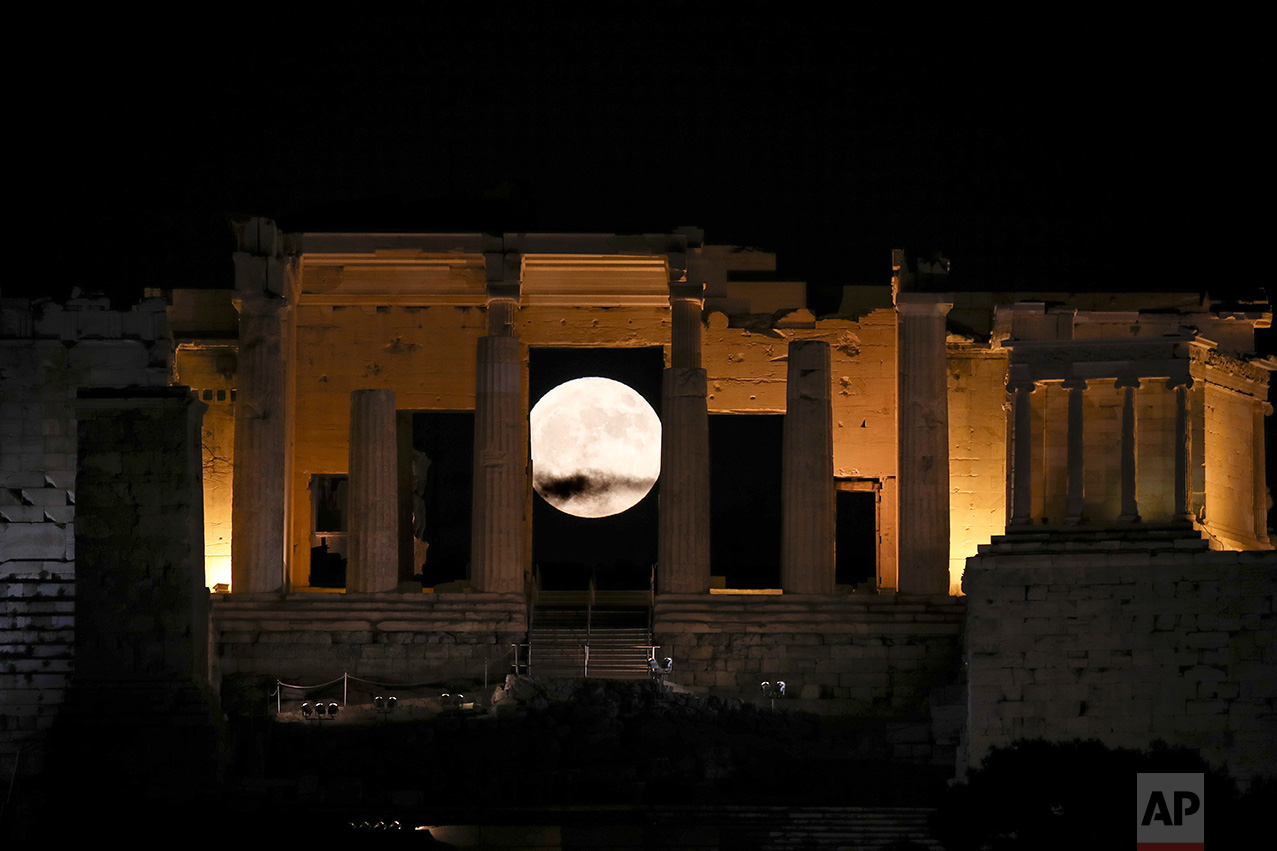 Greece Supermoon