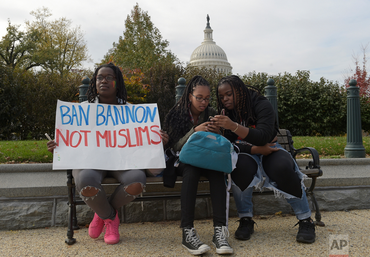 Trump Protests Washington