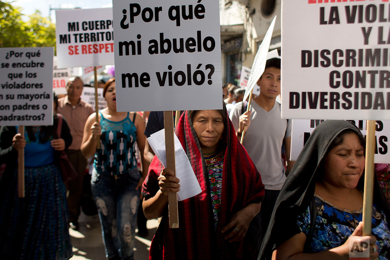 APTOPIX Guatemala Protest