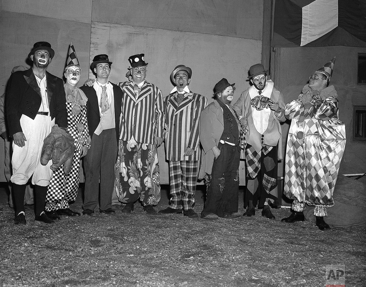 Circus Clowns 1953