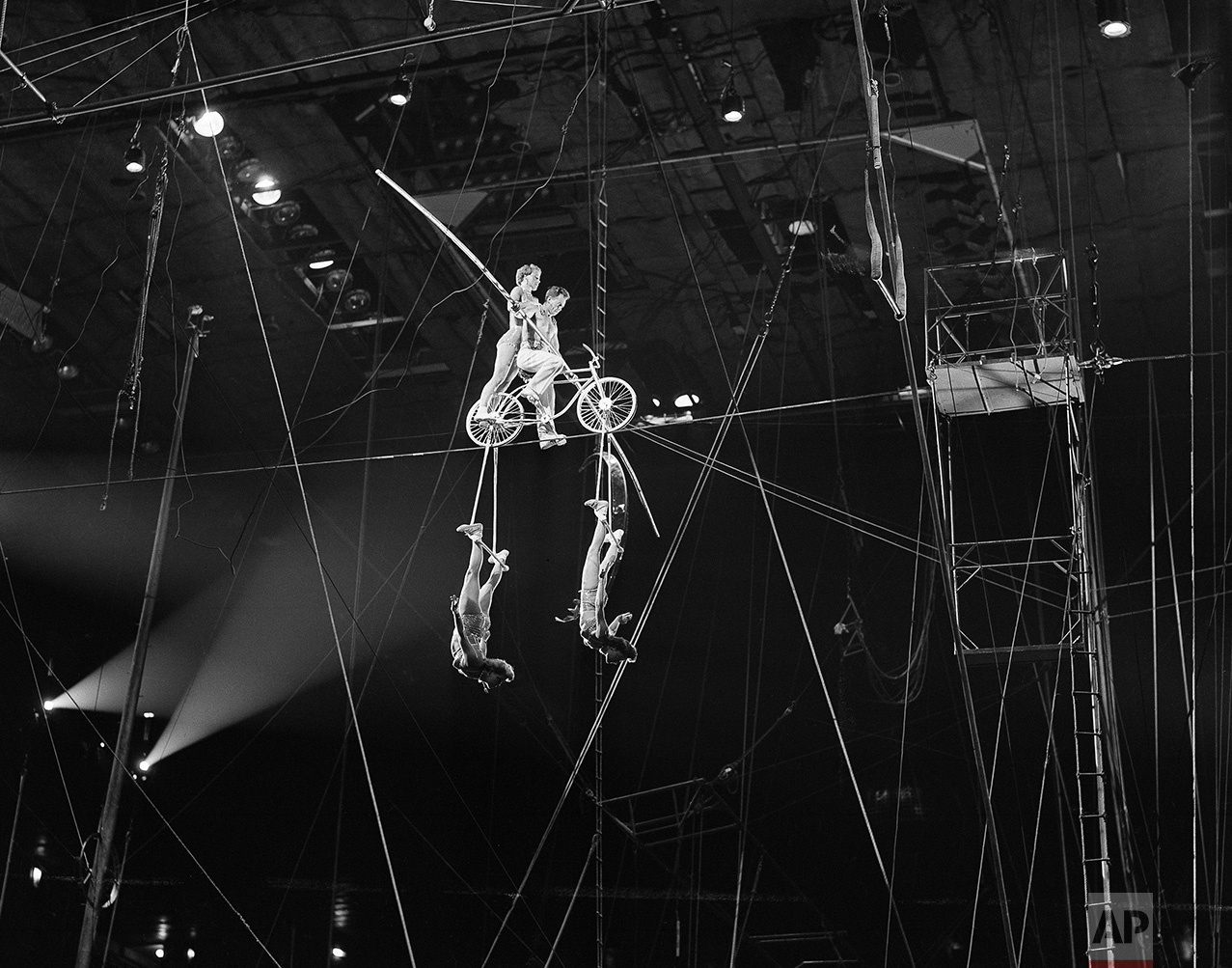 Circus High Wire Bike 1951