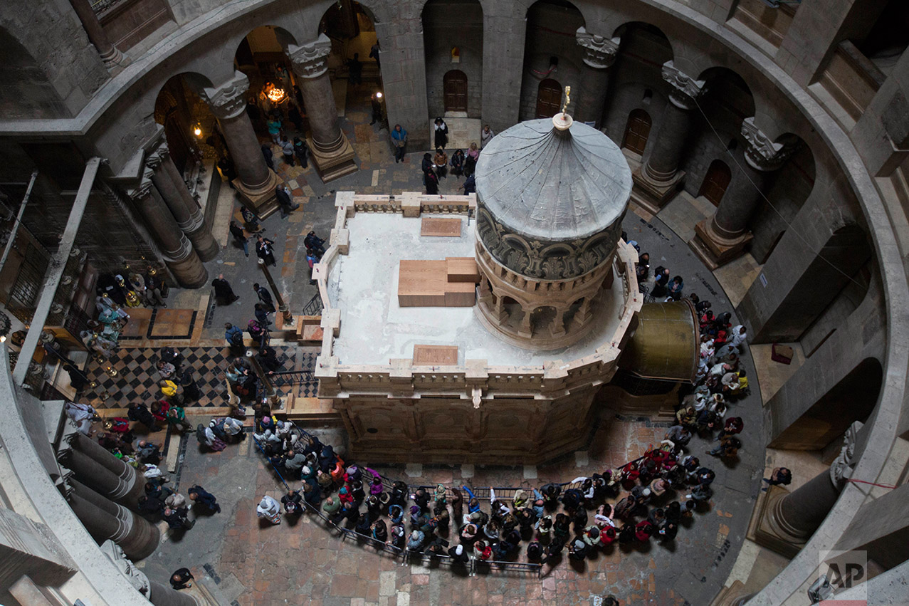 Israel Jesus Tomb Restoration