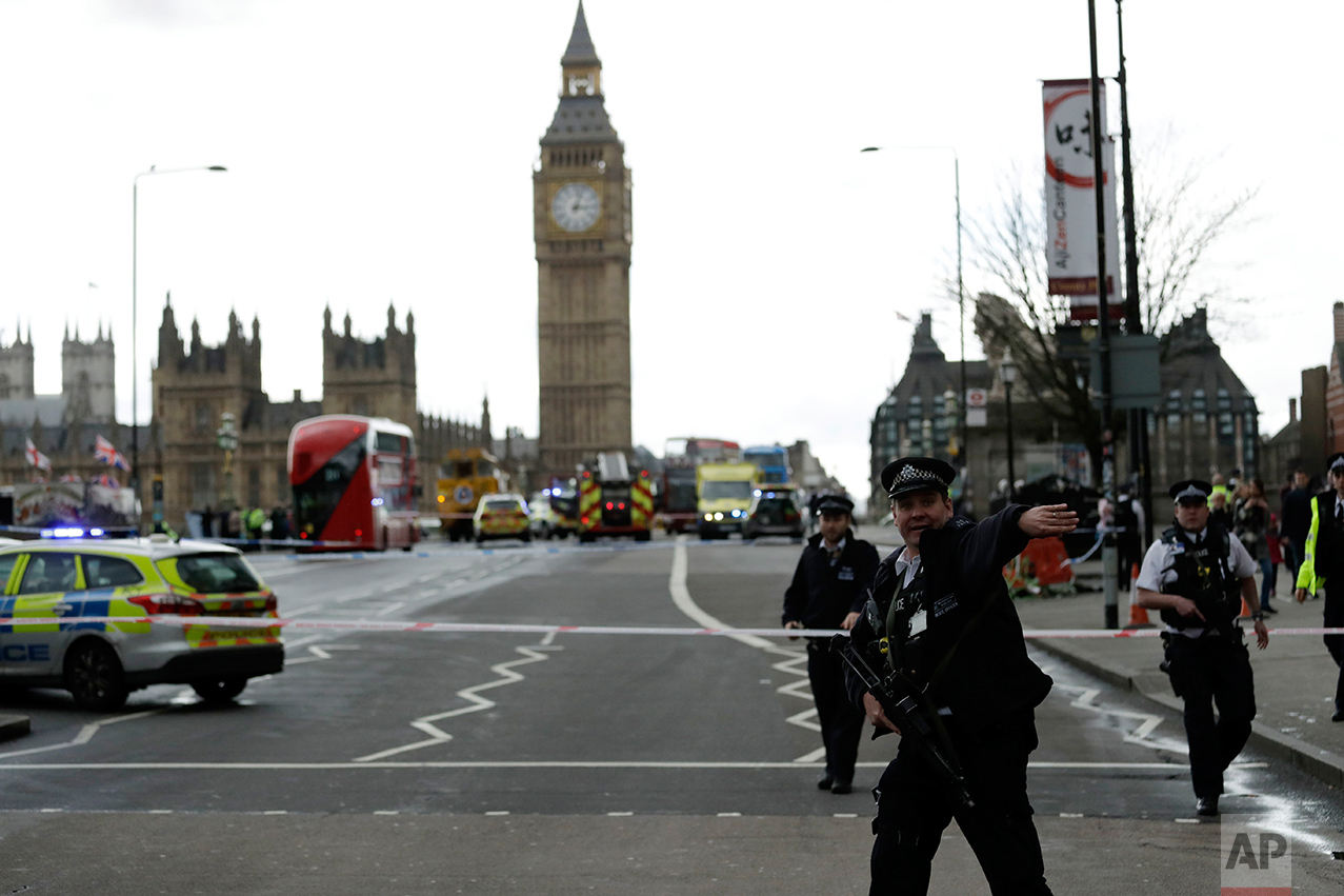 Britain Parliament Incident