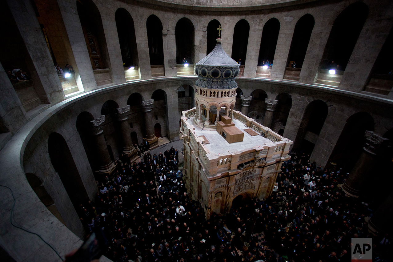 Israel Jesus Tomb Restoration