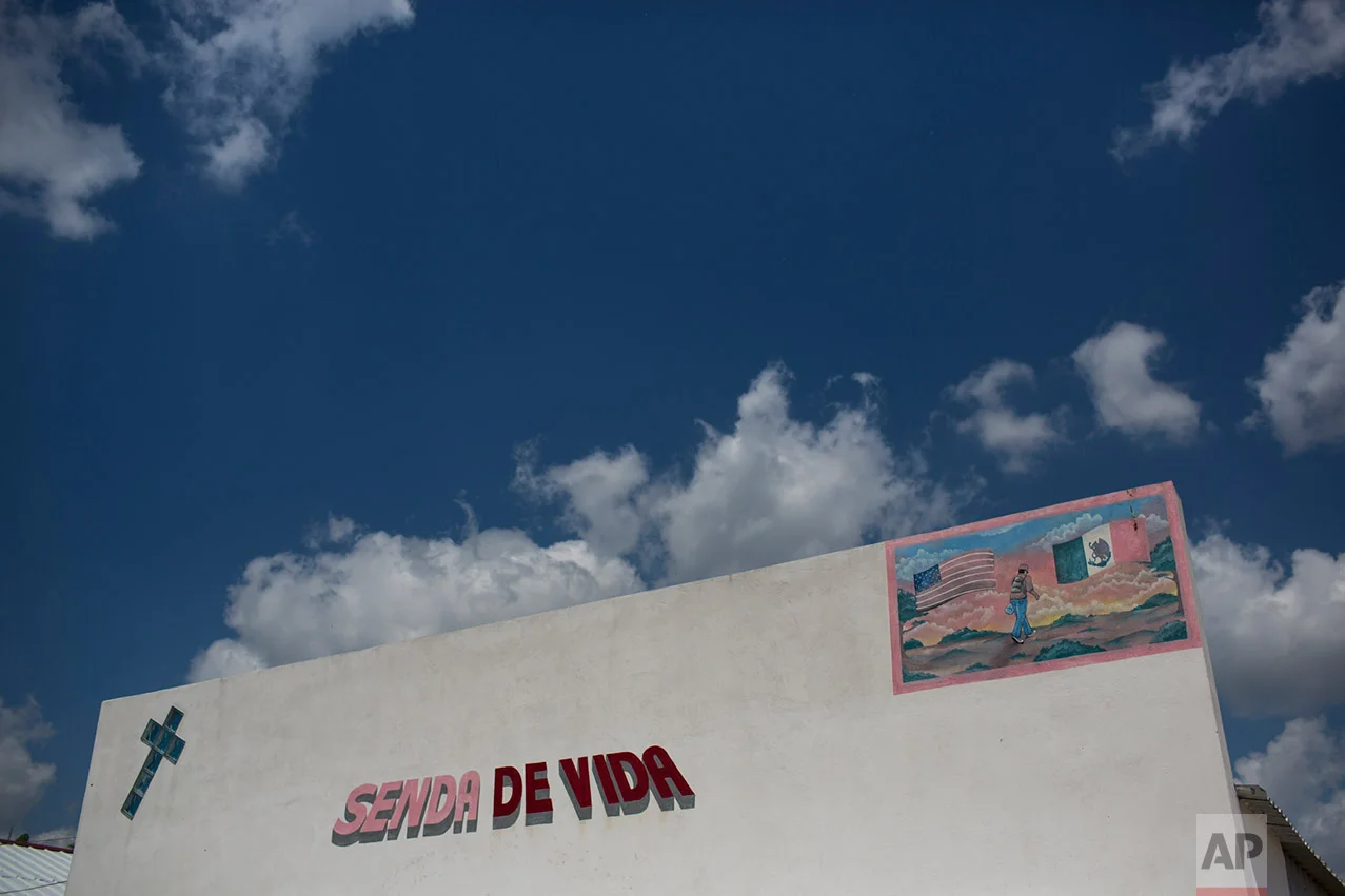 "Senda de Vida" shelter in Reynosa, Mexico, Wednesday, March, 22, 2017. (AP Photo/Rodrigo Abd)