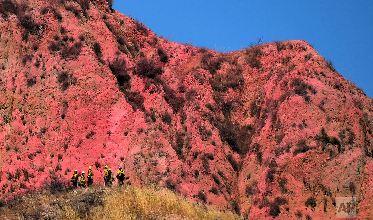 Crash Brush Fire