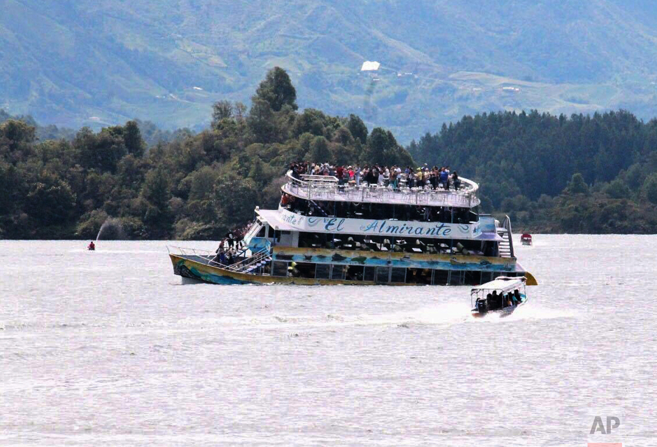 Colombia Boat Sinking