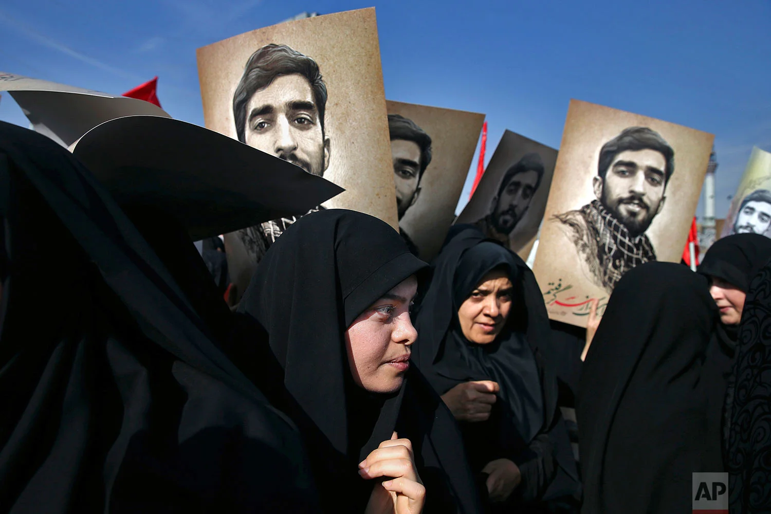 Iran Soldier's Funeral