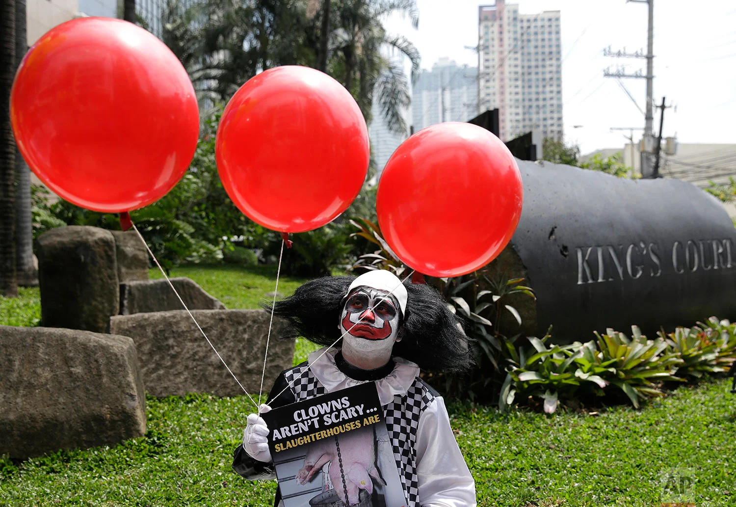 Philippines Vegetarian Protest