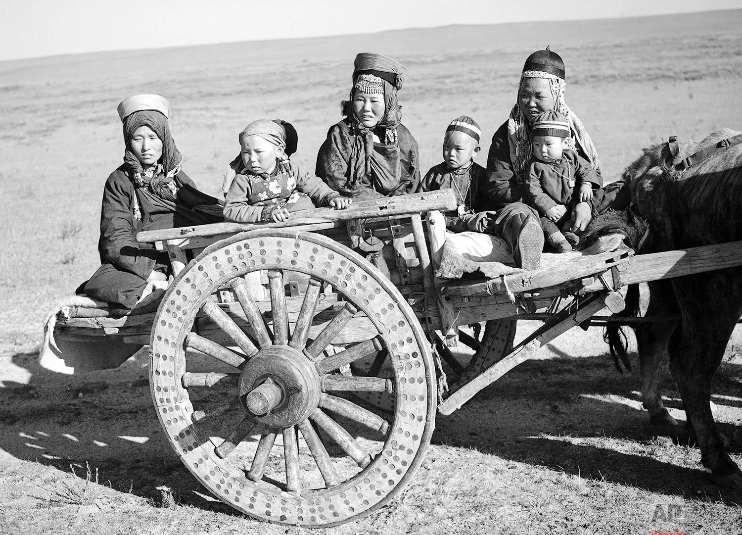Mongolia Ox Cart | Oct. 18, 1936