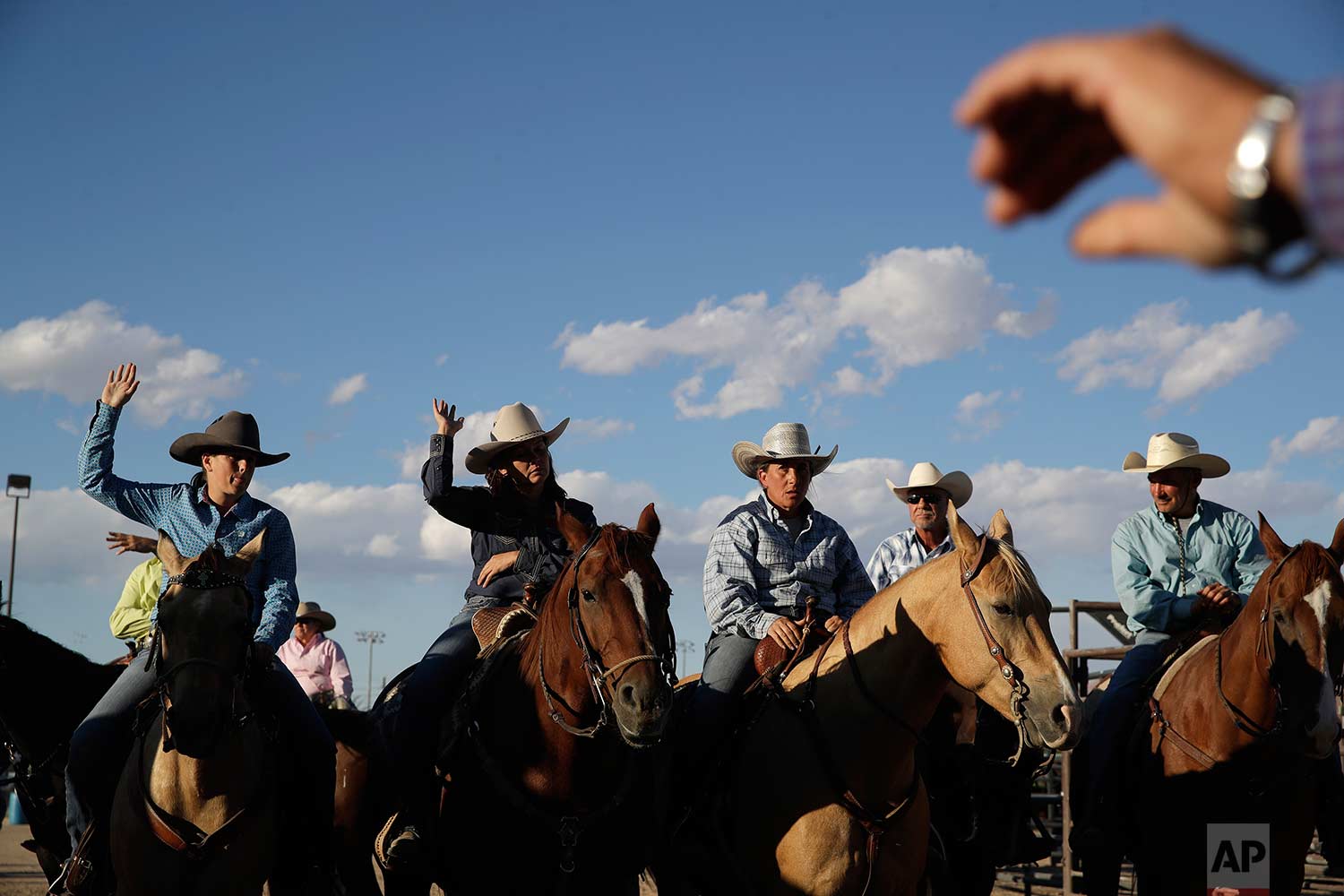Gay rodeo draws cowboys, drag queens to Las Vegas — AP Photos
